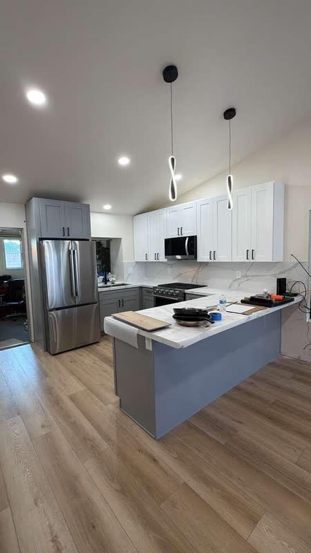 Connie's kitchen, finished