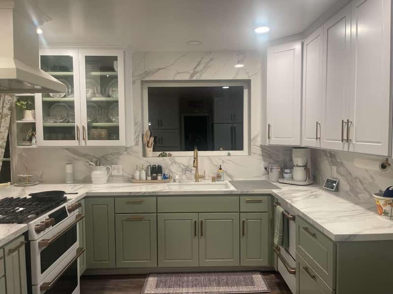 John's kitchen, finished
