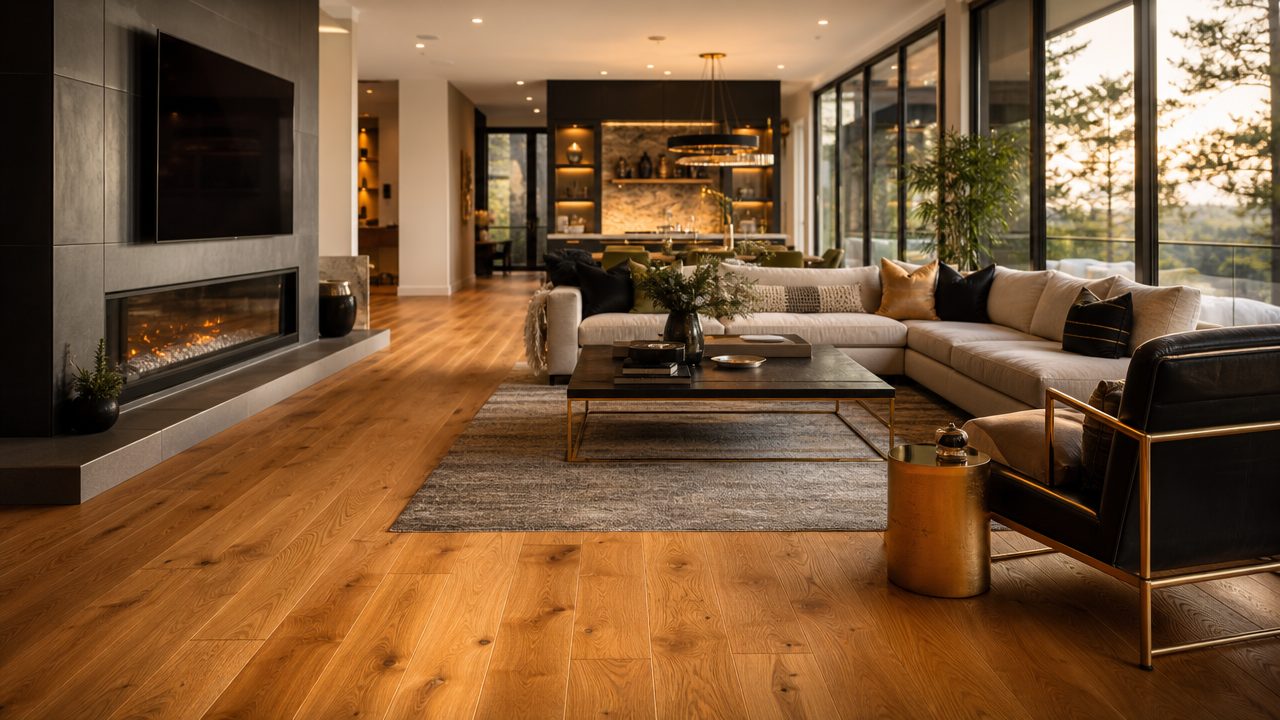 Riverside Oak Great Room — flooring project in Jacksonville, FL by LD Construction & Remodeling