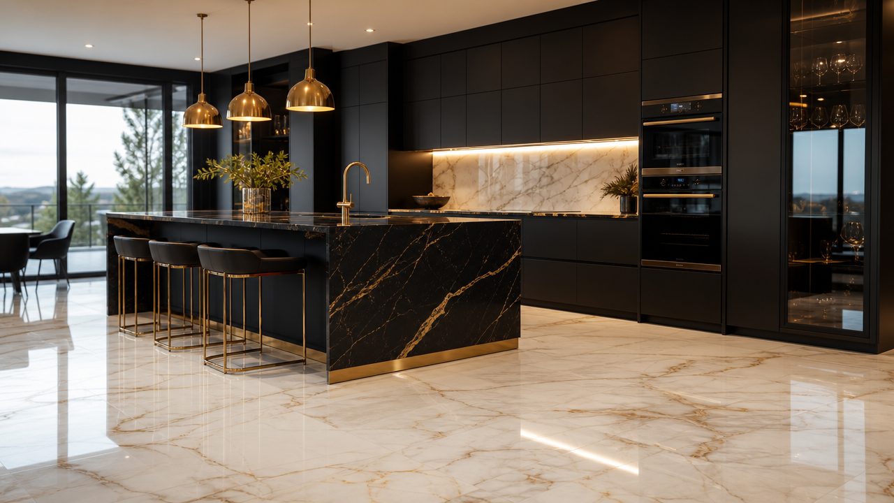 Nocatee Porcelain Tile Floors — flooring project in Ponte Vedra, FL by LD Construction & Remodeling